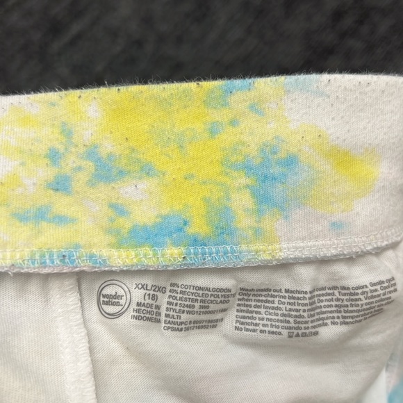 💝 10/$10 💝 Tie Dye Skort WONDER NATION Size XXL 2XG (18) - Picture 7 of 7
